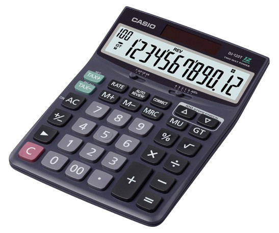 CASIO DJ-120D | Electronic Calculator