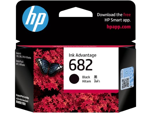 HP 682 Original Ink Advantage Cartridge (Black)