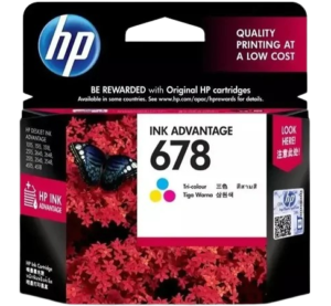 HP 678 Original Ink Advantage Cartridge (Colour)