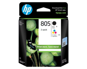 HP 805 Original Ink Advantage Cartridge (Pack of 2)