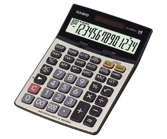 CASIO DJ-240D Plus | Electronic Calculator