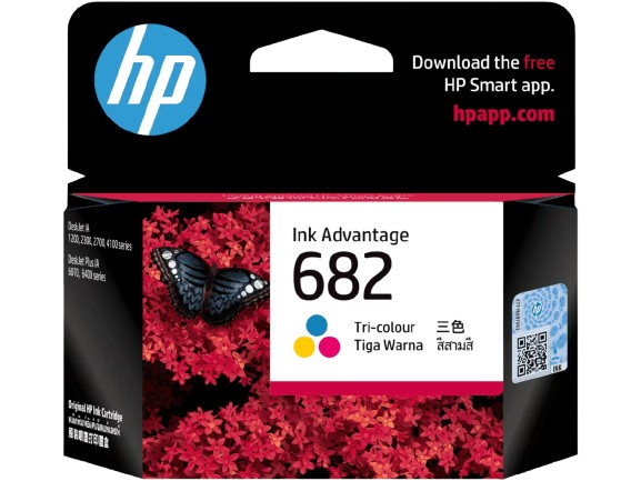HP 682 Original Ink Advantage Cartridge (Colour)