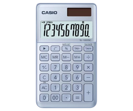 Casio SL‑1000SC‑BU | Electronic Calculator