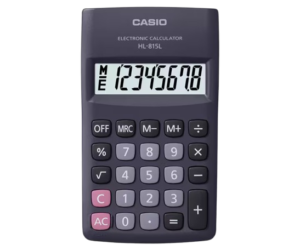 Casio HL‑815L‑BK | Portable Calculator
