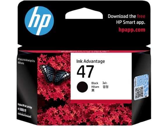 HP 47 Original Ink Advantage Cartridge (Black)