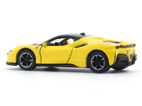 Maisto Ferrari SF90 Stradale – Yellow | 1:64 Scale Die-Cast Model