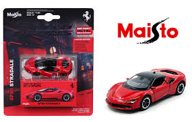 Maisto Ferrari SF90 Stradale – Red | 1:64 Scale Die-Cast Model